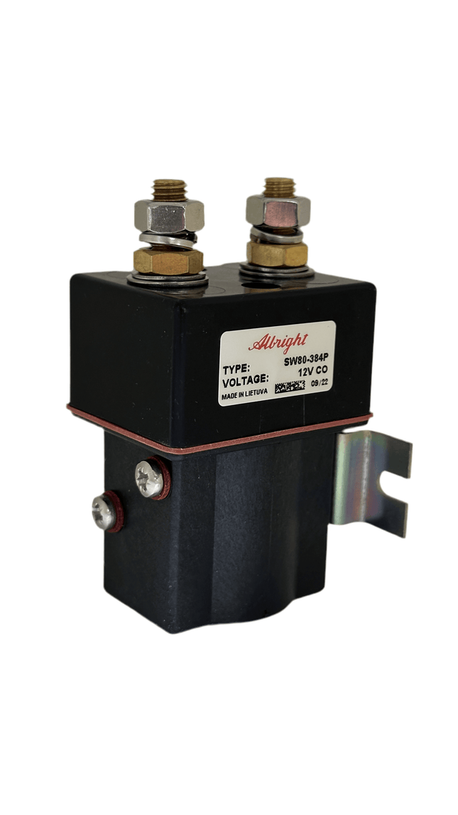 SW80-384P Albright 100A Single Acting Solenoid Contactor 12V CO IP66 - OEM NORDIC - Quality Parts Distribution