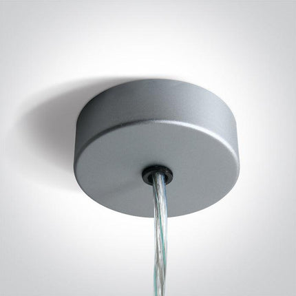 ONE Light | 050122/G GREY ROUND SUSPENSION BASE FOR PROFILES - OEM NORDIC - Quality Parts Distribution