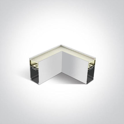 ONE Light | 050170D/W/C WHITE UGR19 LED CORNER 8W CW FOR 38150A 38151A 230V - OEM NORDIC - Quality Parts Distribution