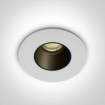 ONE Light | 10102H/W/W WHITE LED 2W WW 700mA IP65 DARK LIGHT - OEM NORDIC - Quality Parts Distribution
