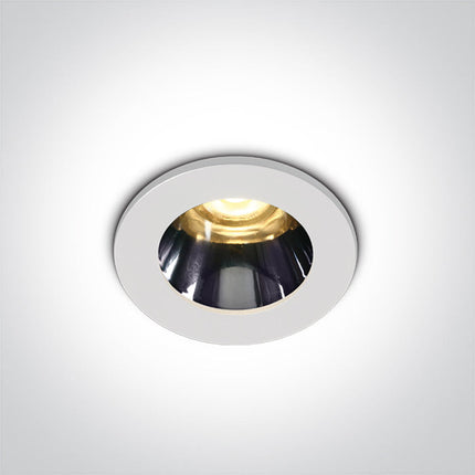 ONE Light Spotlight 3W 160lm 3000K CRI90 38° IP20 White 10103H/W/W
