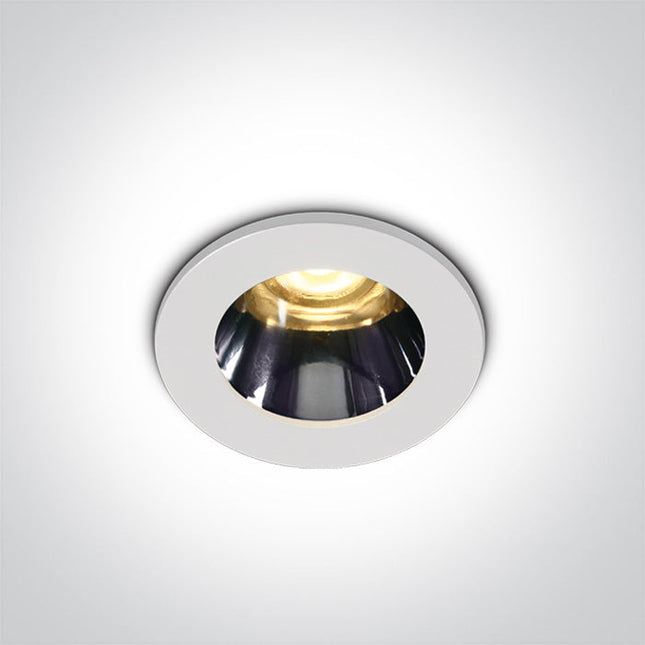 ONE Light Spotlight 3W 160lm 3000K CRI90 38° IP20 White 10103H/W/W