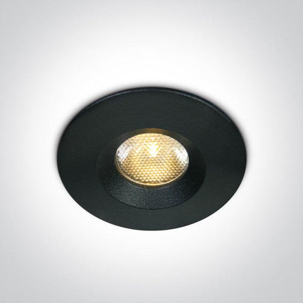 ONE Light | 10103M/B/W BLACK COB LED WW 3W 700mA IP65 - OEM NORDIC - Quality Parts Distribution