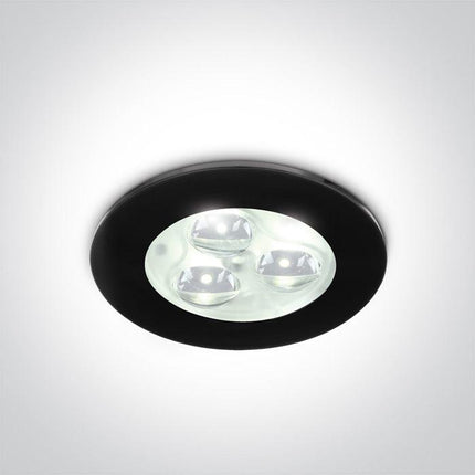 ONE Light | 10103N/B/D/35 BLACK LED DAYL 3x1w 35d 350mA - OEM NORDIC - Quality Parts Distribution