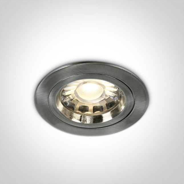 ONE Light Spotlight Brushed Chrome 10105/MC