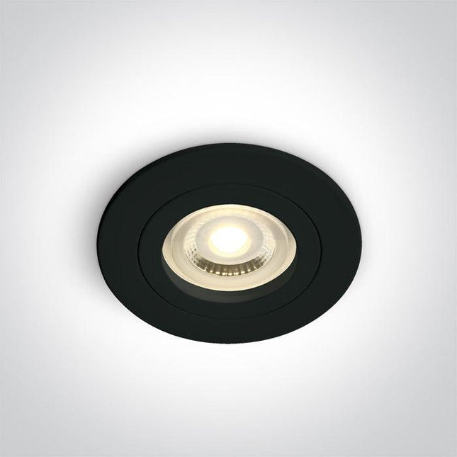 ONE Light | 10105A1/B BLACK GU10 10W - OEM NORDIC - Quality Parts Distribution