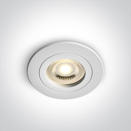 ONE Light | 10105A1/W WHITE GU10 10W - OEM NORDIC - Quality Parts Distribution
