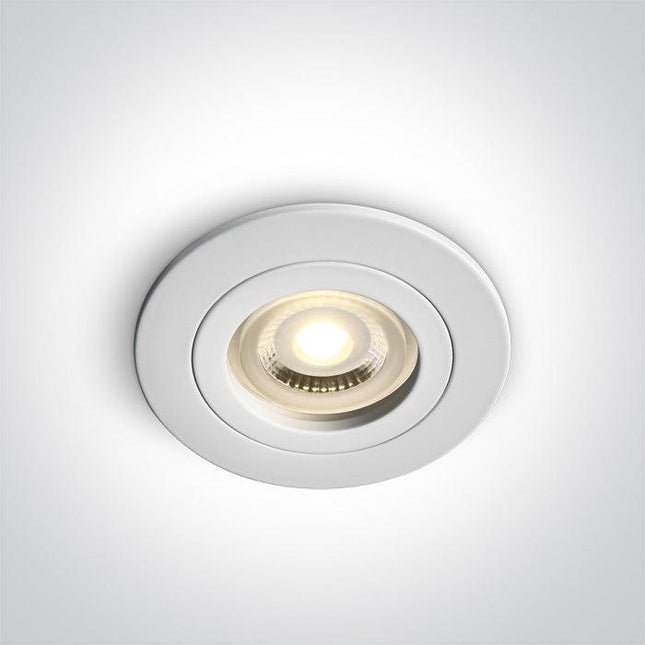 ONE Light | 10105A1/W WHITE GU10 10W - OEM NORDIC - Quality Parts Distribution
