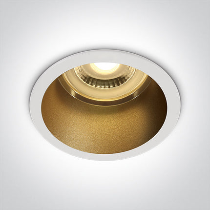 ONE Light Spotlight 10W IP20 White-Brass 10105D8/W/BS