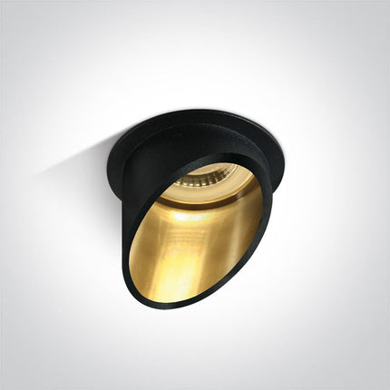 ONE Light Spotlight 10W IP20 Black-Gold 10105E1/B/GL