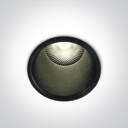ONE Light | 10105FD/B/W BLACK LED 5W WW 24deg IP20 230V DARK LIGHT - OEM NORDIC - Quality Parts Distribution