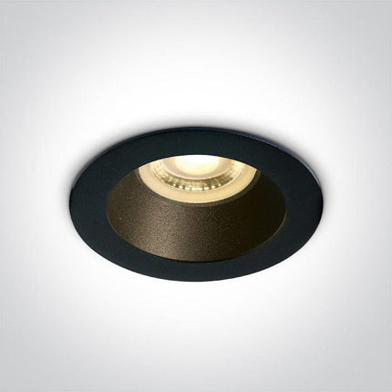 ONE Light | 10105M/B/B BLACK GU10 10W BLACK REFLECTOR DARK LIGHT - OEM NORDIC - Quality Parts Distribution