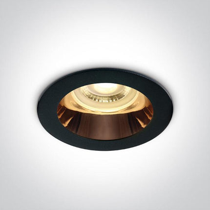 ONE Light | 10105M/B/CU BLACK GU10 10W COPPER REFLECTOR DARK LIGHT - OEM NORDIC - Quality Parts Distribution
