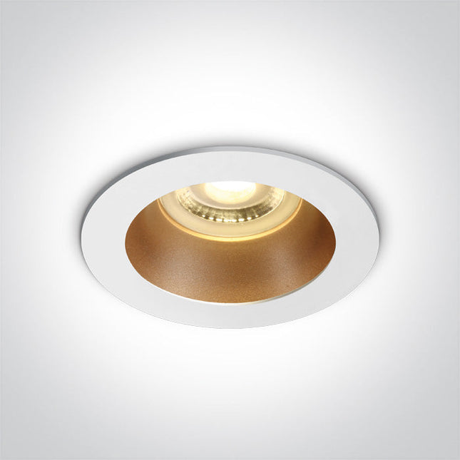 ONE Light Spotlight 10W IP20 White-Brass 10105M/W/BS