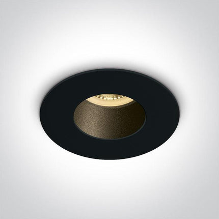 ONE Light | 10105MD/B/B BLACK GU10 10W BLACK REFLECTOR DARK LIGHT - OEM NORDIC - Quality Parts Distribution