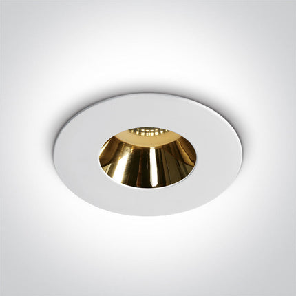 ONE Light Spotlight 10W IP20 White-Gold 10105MD/W/GL