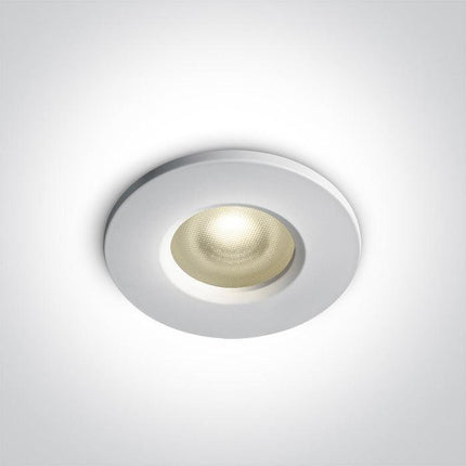 ONE Light | 10105R1P/W WHITE PRISMATIC GU10 10W IP65 - OEM NORDIC - Quality Parts Distribution