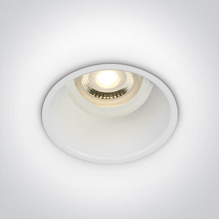 ONE Light | 10105TG/W WHITE GU10 10W SEMI TRIMLESS - OEM NORDIC - Quality Parts Distribution