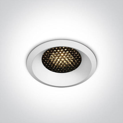 ONE Light | 10106DH/W/W WHITE LED 6W WW IP20 36deg 350mA DARK LIGHT HONEYCOMB - OEM NORDIC - Quality Parts Distribution