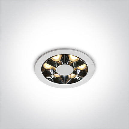 ONE Light Spotlight 6W 480lm 3000K CRI90 38° IP20 White 10106X/W/W