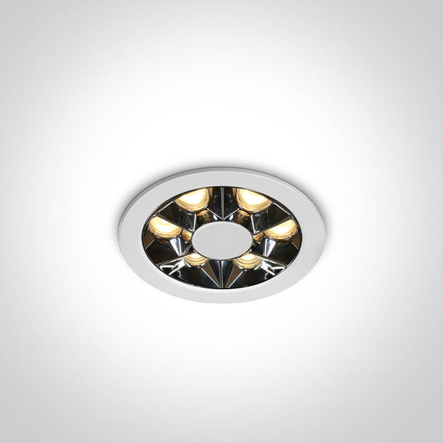 ONE Light Spotlight 6W 480lm 3000K CRI90 38° IP20 White 10106X/W/W
