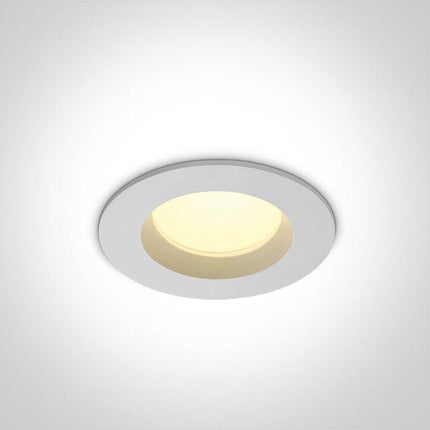 ONE Light | 10107B/W/W WHITE LED 7W IP54 WW + DRIVER 230V - OEM NORDIC - Quality Parts Distribution