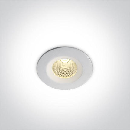 ONE Light | 10107CA/W/W WHITE LED 7W WW IP20 60deg 230V - OEM NORDIC - Quality Parts Distribution