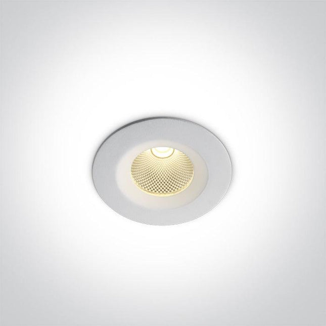ONE Light | 10107CA/W/W WHITE LED 7W WW IP20 60deg 230V - OEM NORDIC - Quality Parts Distribution