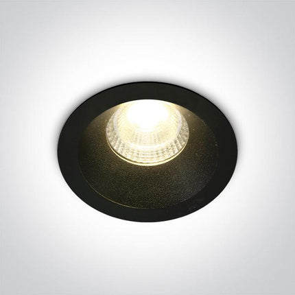 ONE Light | 10107DC/B/W BLACK LED 7W WW IP20 50deg 230V DARK LIGHT - OEM NORDIC - Quality Parts Distribution