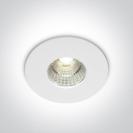 ONE Light | 10107M/W/W WHITE LED 7W WW IP54 DARK LIGHT 230V - OEM NORDIC - Quality Parts Distribution