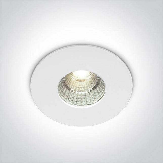 ONE Light | 10107M/W/W WHITE LED 7W WW IP54 DARK LIGHT 230V - OEM NORDIC - Quality Parts Distribution