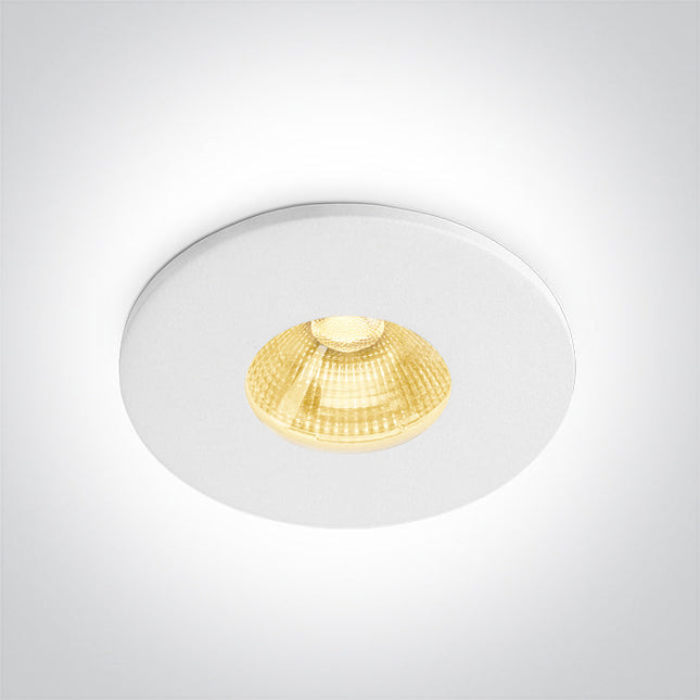 ONE Light Spotlight 650lm 3000K CRI90 40° White 10107PA/W/W