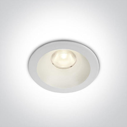 ONE Light | 10108D/W/W WHITE LED 8W WW 36deg IP20 230V DARK LIGHT - OEM NORDIC - Quality Parts Distribution