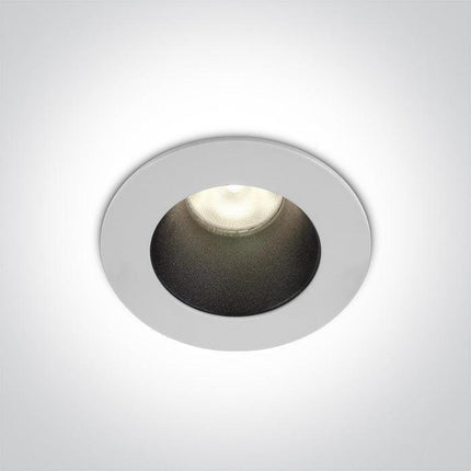 ONE Light | 10108D1/W/W WHITE LED 8W WW 36deg IP20 230V DARK LIGHT - OEM NORDIC - Quality Parts Distribution