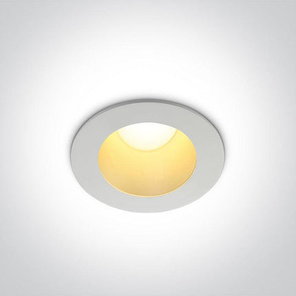 ONE Light | 10108ED/W/BS/W WHITE LED 8W WW IP20 230V DARK LIGHT BRASS REFLECTOR - OEM NORDIC - Quality Parts Distribution