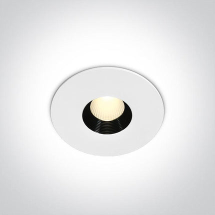 ONE Light | 10108H/W/W WHITE COB LED 8W WW 36deg IP54 230v DARK LIGHT - OEM NORDIC - Quality Parts Distribution