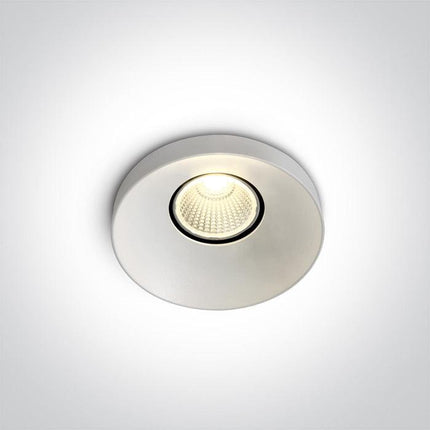 ONE Light | 10108R/W/W WHITE LED 8W WW 60deg IP20 230V - OEM NORDIC - Quality Parts Distribution