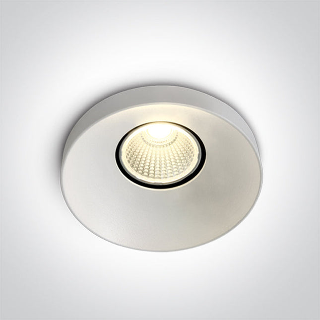 ONE Light Spotlight 8W 750lm 3000K CRI80 60° IP20 White 10108R/W/W