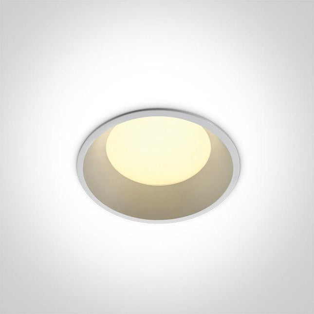 ONE Light | 10109FD/W/C WHITE LED 9W CW IP54 230V 100deg DARK LIGHT - OEM NORDIC - Quality Parts Distribution