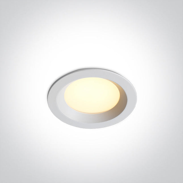 ONE Light LED Downlight 10W 900lm 3000K-4000K-5000K CRI90 90 IP54 White 10110BX/W/V