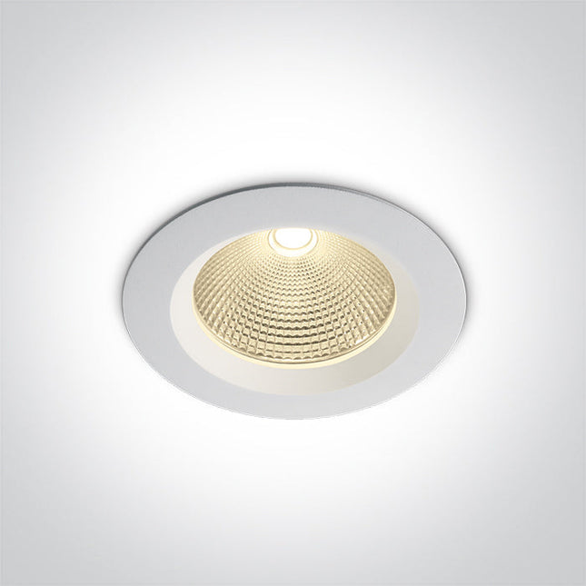ONE Light LED Downlight 10W 850lm 3000K-4000K-5000K CRI90 60° IP20 White 10110CA/W/V