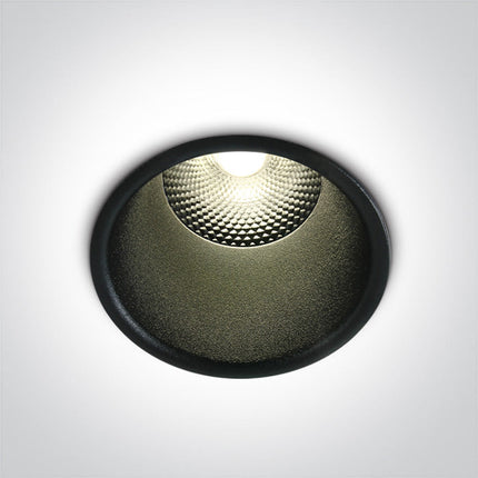 ONE Light Spotlight 10W 800lm 3000K-3500K-4000K CRI90 24° IP20 Black 10110FD/B/V