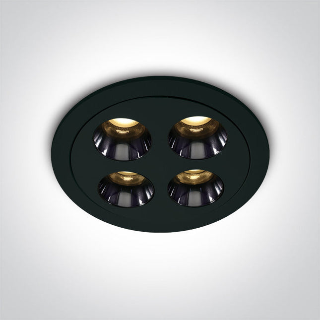 ONE Light Spotlight 10W 700lm 3000K CRI90 38° IP20 Black 10110H/B/W
