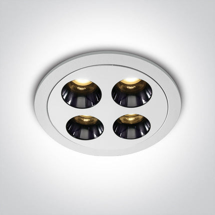 ONE Light Spotlight 10W 700lm 3000K CRI90 38° IP20 White 10110H/W/W