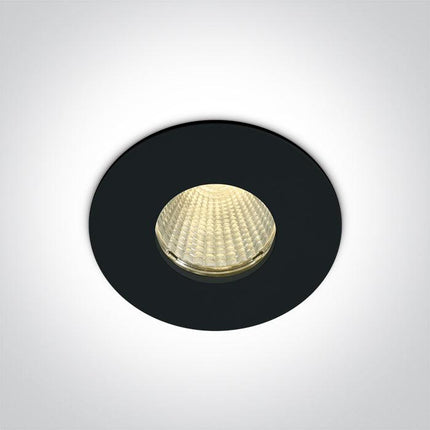 ONE Light | 10112P/B/W BLACK COB LED 12w WW 700mA 40deg IP65 DARK LIGHT - OEM NORDIC - Quality Parts Distribution