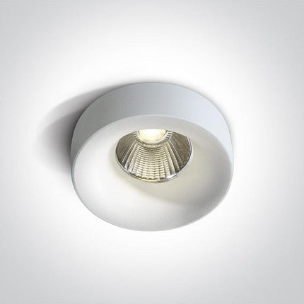 ONE Light | 10112R/W/W WHITE COB LED 12w WW 700mA 50deg DARK LIGHT IP65 - OEM NORDIC - Quality Parts Distribution