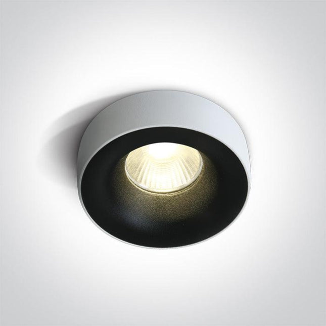 ONE Light | 10112R/B/W BLACK COB LED 12w WW 700mA 50deg DARK LIGHT IP65 - OEM NORDIC - Quality Parts Distribution