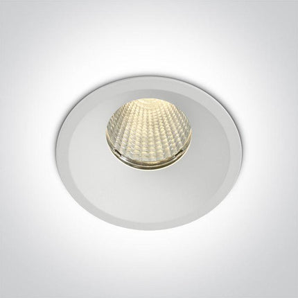 ONE Light | 10112TP/W/EW WHITE COB LED 12w EWW 700mA 38deg IP65 SEMITRIMLESS - OEM NORDIC - Quality Parts Distribution