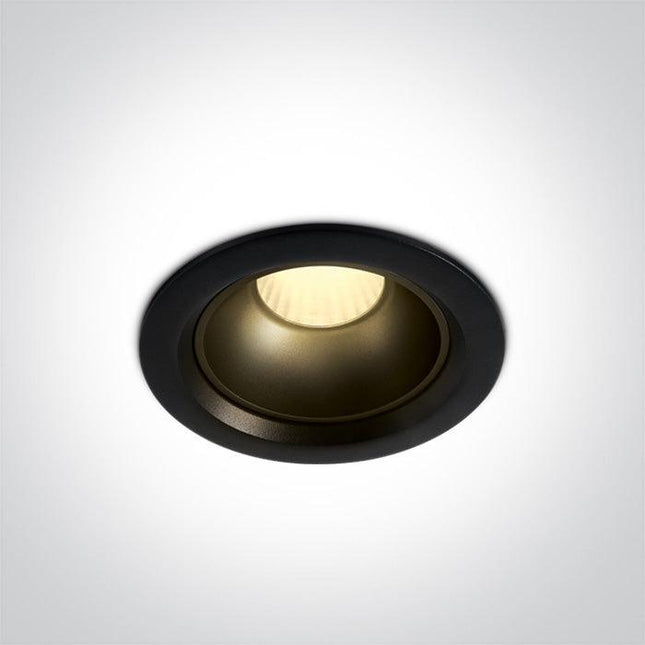 ONE Light | 10112Z/B/W BLACK LED 12W WW IP20 45deg 230V DARK LIGHT - OEM NORDIC - Quality Parts Distribution