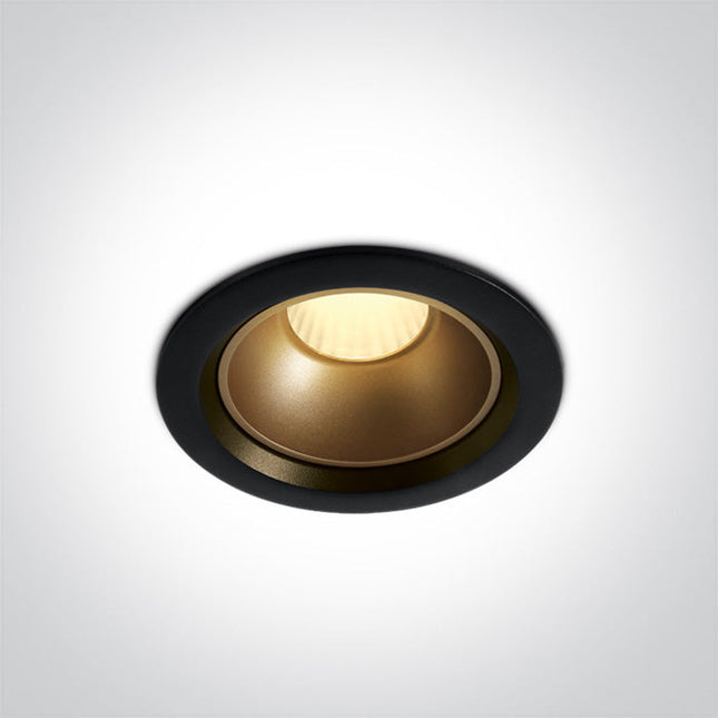 ONE Light LED Downlight 12W 960lm 3000K-3500K-4000K CRI90 45 IP20 Black 10112Z/B/V